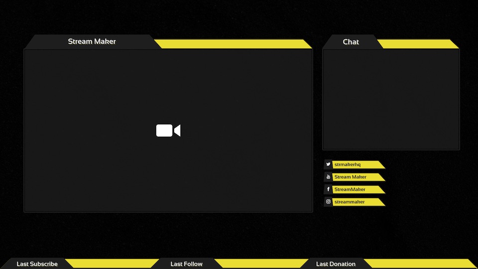 overlays for obs studio