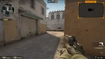 Twitch Overlay used in a CS:GO